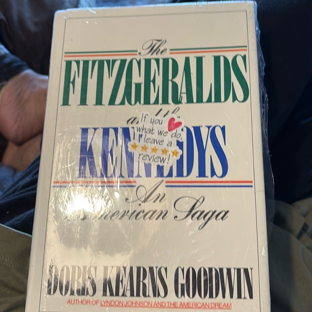 NWT The Fitzgeralds and the Kennedys Book by Doris Kearns